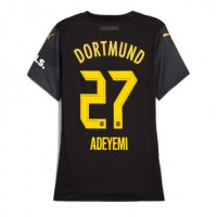 Echipament fotbal Borussia Dortmund Karim Adeyemi #27 Tricou Deplasare 2024-25 pentru femei maneca scurta